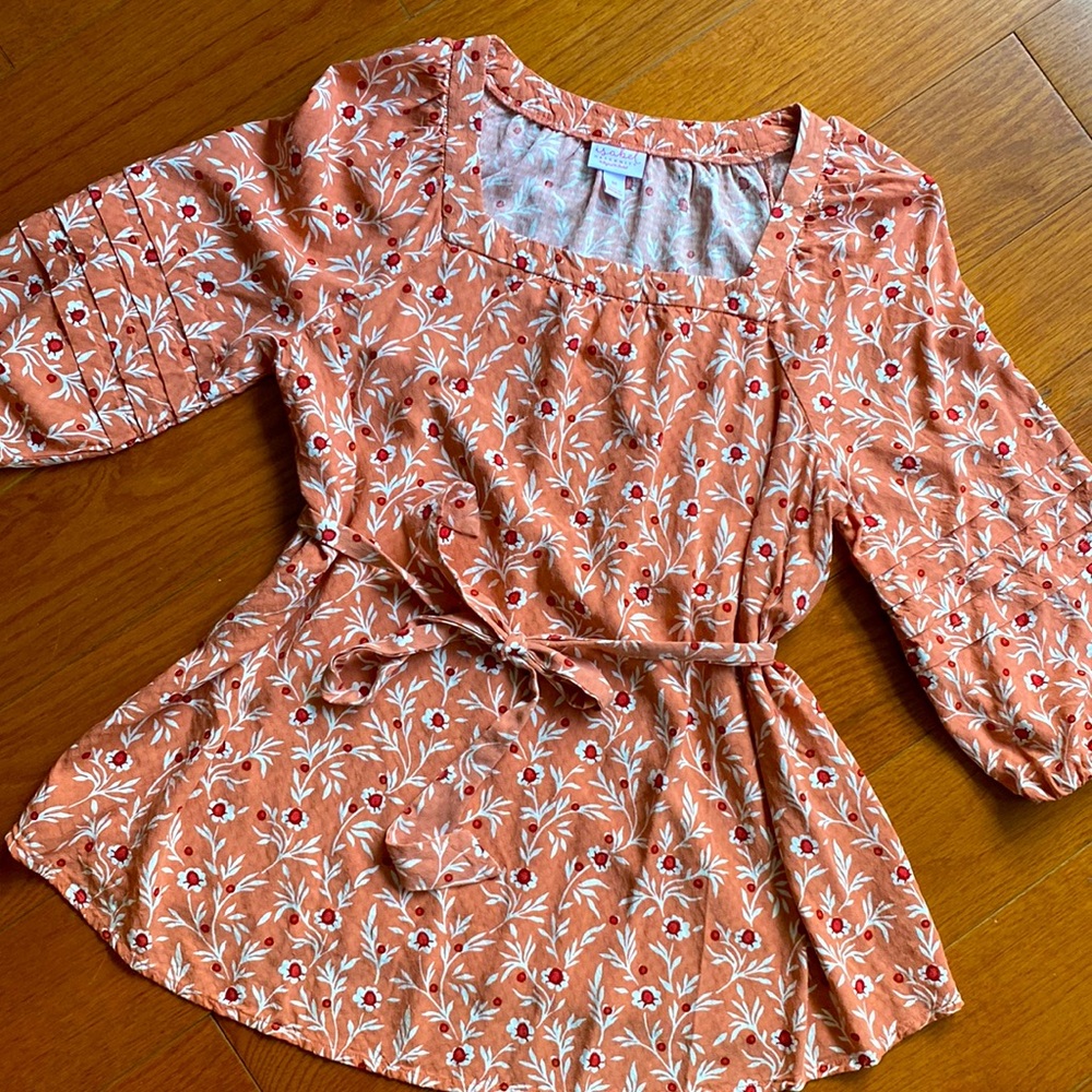 3/4 Sleeve Maternity Blouse